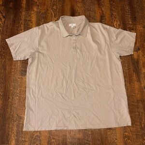 Mens BP Nordstrom Short Sleeve Tan Polo Shirt Size XL